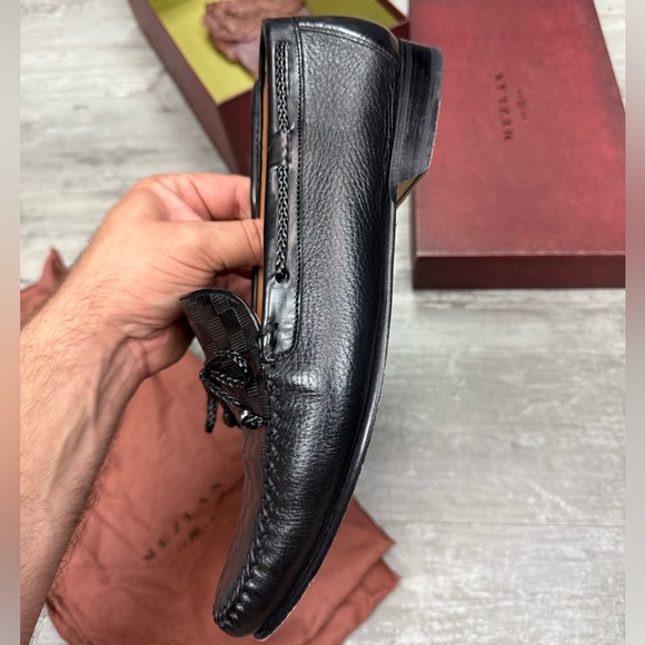 Mezlan Black Loafers for Men main image 7